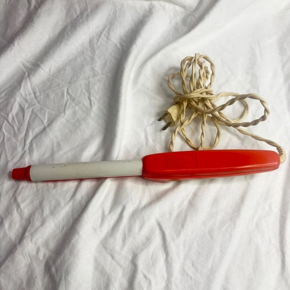 Vintage Clairol Crazy Twirler Curling Wand Retro Hair Styler Tool